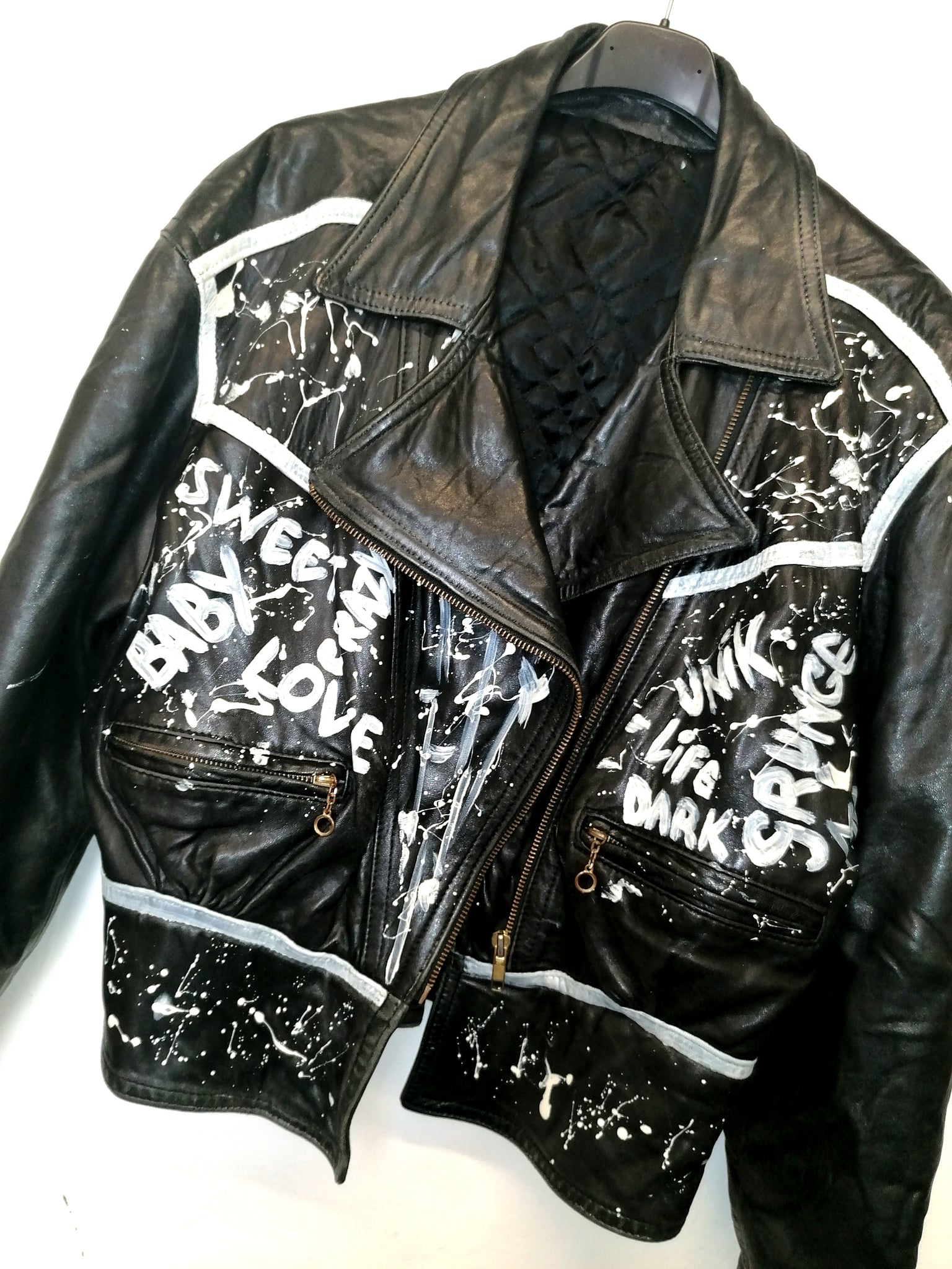 Veste en cuir Grungy Vybz