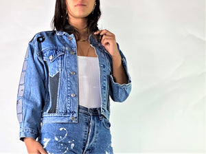 blouson en jean Burn Baby